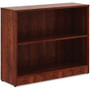 Lorell Laminate Bookcase - 2 Shelf(ves) - 29.50" Height x 36" Width x 12" Depth - Sturdy, Feet, - - (LLR99779)
