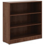 Lorell Laminate Bookcase - 3 Shelf(ves) - 36" Height x 36" Width x 12" Depth - Sturdy, Adjustable - (LLR99783)