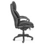 La-Z-Boy Chair - Black Seat Color - Faux Leather Seat Material - Black Back Color - Faux Leather - (LZB48081)