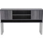 Lorell Relevance Series Freestanding Hutch - 36" Height x 59" Width x 15" Depth - 3 Shelve(s) - - 1 (LLR16219)
