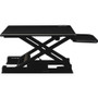 Lorell Electric Desk Riser with Keyboard Tray - Up to 33" Screen Support - Flat Panel Display Type (LLR99552)