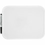 Lorell Personal Whiteboard - 11" (0.9 ft) Width x 8.5" (0.7 ft) Height - White Melamine Surface - - (LLR75620)