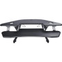 Lorell Corner Desk Riser - 40 lb Load Capacity - 18" Height x 45.50" Width - Desktop - Black (LLR82014)