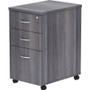 Lorell Essentials Series Box/Box/File Mobile File Cabinet - 28.3" Height x 16" Width x 22" Depth - (LLR69560)
