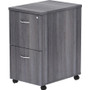 Lorell Essentials Series File/File Mobile File Cabinet - 28.3" Height x 16" Width x 22" Depth - 2 x (LLR69561)