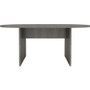 Lorell Essentials Oval Conference Table - x 1.3" Thickness Top, 36" Height x 72" Width x 29.5" - - (LLR69569)
