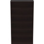 Lorell Laminate Bookcase - x 0.8" Thickness Shelf, 72" Height x 36" Width x 12" Depth - 6 Shelve(s) (LLR18228)