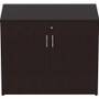 Lorell Essentials Series 2-Door Storage Cabinet - 29.5" Height x 36" Width x 22.5" Depth Cabinet, x (LLR18226)
