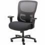 Sadie Big and Tall Task Chair - Black Seat Color - Fabric, Plush Seat Material - Black Back Color - (BSXVST141)