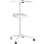 Safco Active Collection Vum Mobile Workstation - 47.8" Height x 25.3" Width x 19.8" Depth - 2 - - 1 (SAF1944WH)