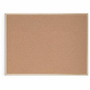 U Brands Cork Bulletin Board - 36" Board Height x 48" Board Width - Natural Cork Surface - Durable, (UBR003U0001)