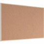 U Brands Cork Bulletin Board - 48" Board Height x 72" Board Width - Natural Cork Surface - Durable, (UBR2872U0001)