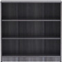 Lorell Laminate Bookcase - 36" Width x 12" Depth x 36" Height - 3 x Shelf(ves) - Sturdy, Laminated, (LLR69626)