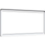 Lorell Mounting Frame for Whiteboard - Silver - Aluminum - 1 Each (LLR18322)