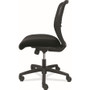 HON Gateway Chair - Fabric Seat Material - Black Back Color - Mesh Back Material - Black Frame - - (HONGVNMZ1ACCF10)