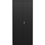 Lorell Fortress Series Slimline Storage Cabinet - 30" Width x 15" Depth x 66" Height - 4 x - 720 lb (LLR69830BK)
