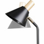 OttLite Merge LED Desk Lamp - LED Bulb - ClearSun LED, Adjustable Brightness, USB Charging, Qi - - (OTTCS7QAK1W)