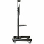 Rocelco VSTC Standard TV Cart - 100 lb Load Capacity - 4 Casters - 2.50" Caster Size - Steel Frame (RCLRVSTC)
