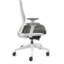 HON Nucleus Recharge Task Chair - Iron Ore Seat Color - Fabric Seat Material - Fog Back Color - - - (HONNR12SAFC19DW)