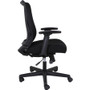 Lorell Mesh High-back Executive Chair - High Back - 5-star Base - Black - Armrest - 1 Each (LLR42175)
