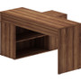 LYS L-Shape Workstation with Cabinet - Laminated L-shaped Top - 200 lb Capacity - 29.50" Height x x (LYSDK103RRWT)