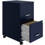 NuSparc Mobile File Cabinet - 14.2" Width x 18" Depth x 26.5" Height for File - Letter - Mobility, (NPRVF218AMNY)