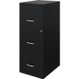 NuSparc Vertical File Cabinet - 14.2" Width x 18" Depth x 35.5" Height - 3 x Drawer(s) for File - - (NPRVF318FFBK)