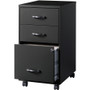 NuSparc 3-Drawer Organizer Metal File Cabinet - 14.2" Width x 18" Depth x 26.7" Height - 3 x for - (NPRVF318CMBK)