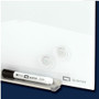 Quartet InvisaMount Magnetic Glass Board - 48" (4 ft) Width x 72" (6 ft) Height - White Glass - - - (QRTQ25F03IMW)