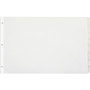Cardinal Insertable Index Dividers - 8 x Divider(s) - Blank Tab(s) - 8 Tab(s)/Set - 17.5" x - (CRD84815)