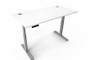 Height Adjustable Table S603 + 60" x 24" Desk top S101-WT, White (SGSD034WT)