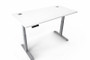 Height Adjustable Table S603 + 71" x 30" Desk Top S203-WT, White (SGSD038WT)