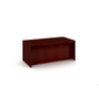 Boss Bow Front Desk Shell, Mahogany 71"W*36/41"D*29.5"H (N189-M)