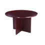 Boss 42" Round Table, Mahogany (N127-M)
