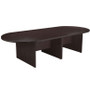 Boss 10Ft Race Track Conference Table - Mahogany (N137-MOC)