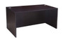 Boss Desk Shell, 60"W X 30"D, Mahogany (N103-M)