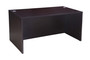 Boss Desk Shell, 60"W X 30"D, Mocha (N103-MOC)