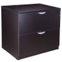 Boss 2-Drawer Lateral File, Mocha (N112-MOC)