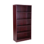 Boss Bookcase, 31W X14D X 65.5H  Mahogany (N158-M)