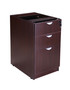 Boss Deluxe Pedestal-Full, Box/Box/File, 15.5W*22D, Mahogany (N166-M)