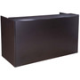 Boss Reception Desk, 71W X 30/36D X 42H, Mocha (N169-MOC)