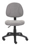 Boss Grey  Deluxe Posture Chair (B315-GY)