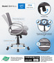Boss Mesh Back W/ Pewter Finish Task Chair (B6416-CG)