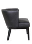 Boss Ava guest, accent or dining chair - Black (B529BK-BK)