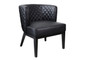 Boss Ava Quilted guest, accent or dining chair - Black (B529QBK-BK)
