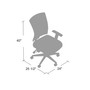Boss Contract Mesh Back Task Chair w/ Seat Slider (B6716-SS-BK)
