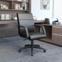 Boss Mid Back Executive Chair In LeatherPlus (B686)