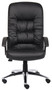 Boss High Back LeatherPlus Chair W/ Chrome Base (B7301C)