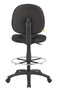 Boss Black Fabric Drafting Stools W/Footring (B1690-BK)