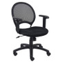 Boss Mesh Chair With Adjustable Arms (B6216)